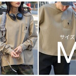 U.S. POLO ASSN. ビッグシルエット長袖カットソー
