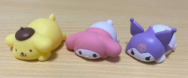 サンリオキャラクターズ もっちりころりん ポムポムプリン ・マイメロディ・クロミ 3種類 まとめ売り