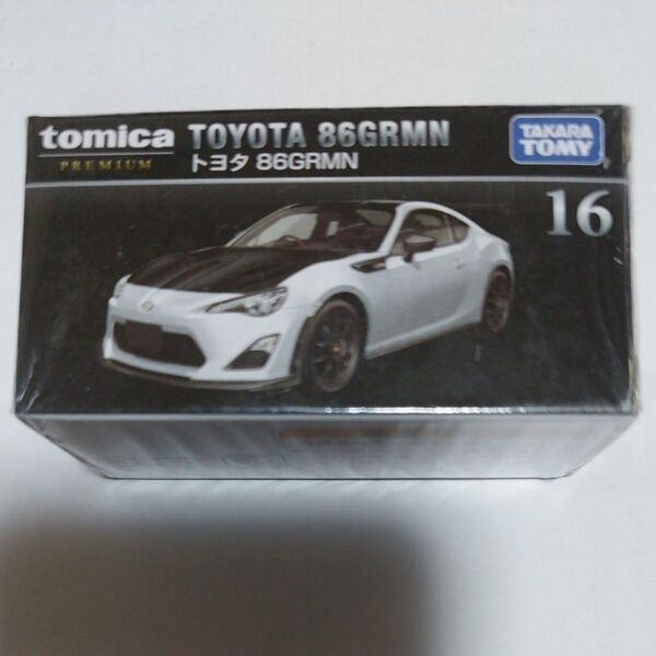 廃盤品新品未使用未開封品希少トミカプレミアム トヨタ 86GRMN No.16 未使用
