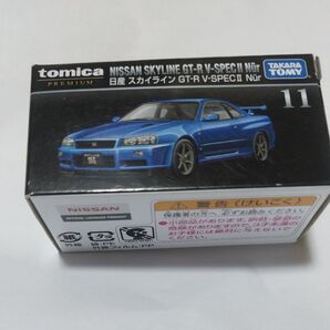 開封品未使用品トミカプレミアム No.11 日産 スカイライン GT-R V-SPECII Nr