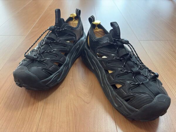 【美品】HOKA/ホカ HOPARA/ホパラ 26.5cm ブラック/黒