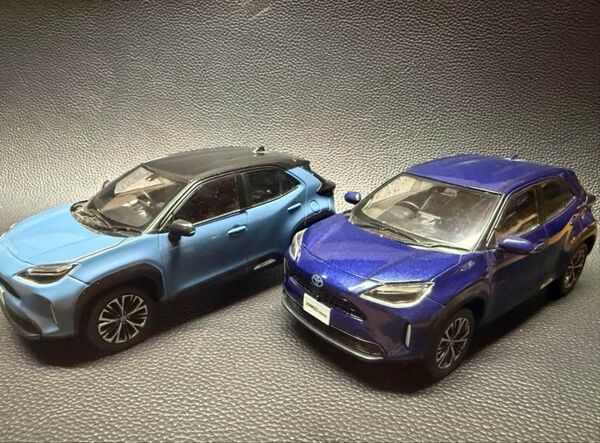 【非売品】トヨタ ヤリスクロス ミニカー 青系2台セット