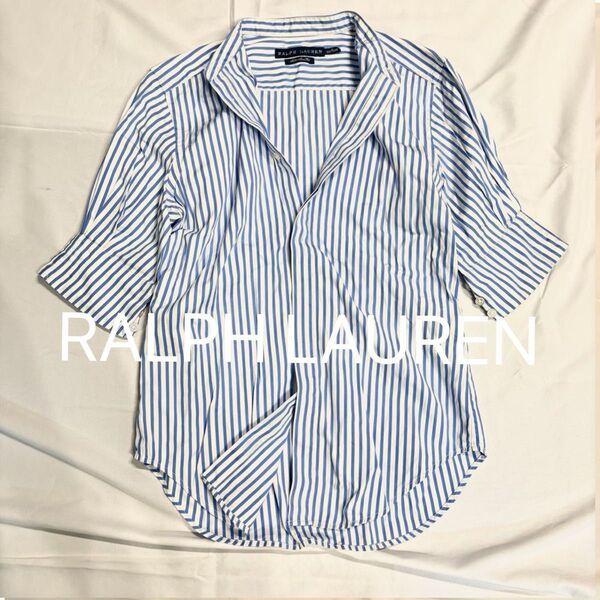RALPH LAURENラルフローレン ストライプシャツ 半袖