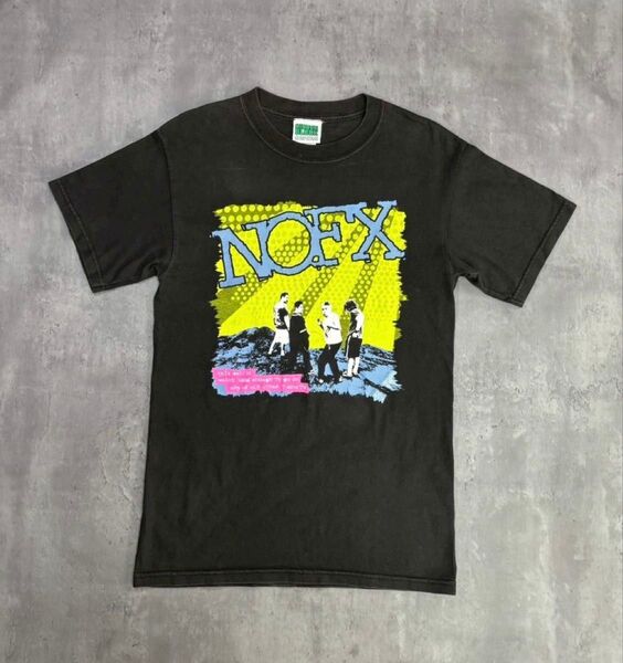 00s NOFX vintage tour バンド tシャツ ヴィンテージ ブラック ビンテージ パンク Hi-STANDARD