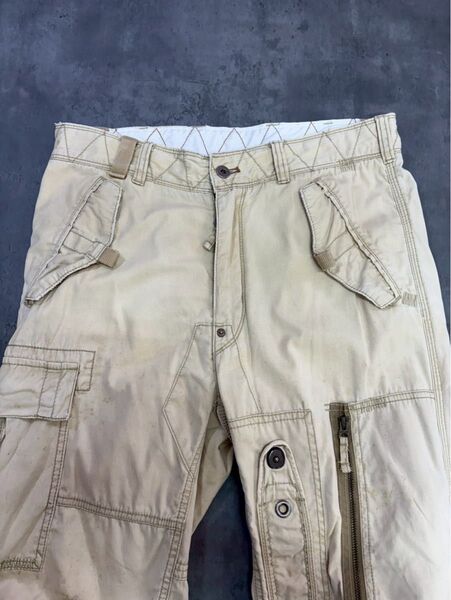 90s Ralph Lauren パラシュートパンツ 32×32 カーゴパンツ ラルフローレン y2k 古着 ビンテージ