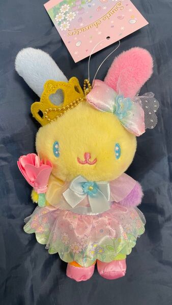 新品 サンリオ ウサハナ マスコットホルダー みんなが主役!ドキドキデザインシリーズ ぬいぐるみ キーホルダー ストラップ