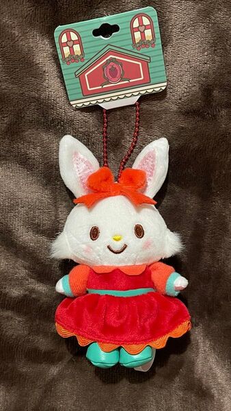 新品 サンリオ ピューロランド限定グッズ いちごシリーズ ウィッシュミーメル マスコット ぬいぐるみ ポールチェーン付 ストラップ
