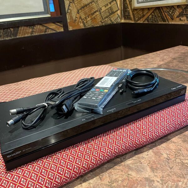 ◎SHARP BD-NW500 12倍録 500GB リモ等付フル装備 完動品! ブルーレイディスクレコーダー