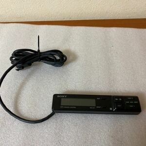 SONY CD changer remote control RM-X57 operation not yet verification Junk free shipping 