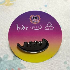 hide ピンズカプセル 60th Anniversary 2ndロゴ