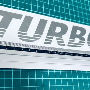 TURBO ステッカー(色変更可能) スズキ 軽バン カッティングステッカー エブリイ