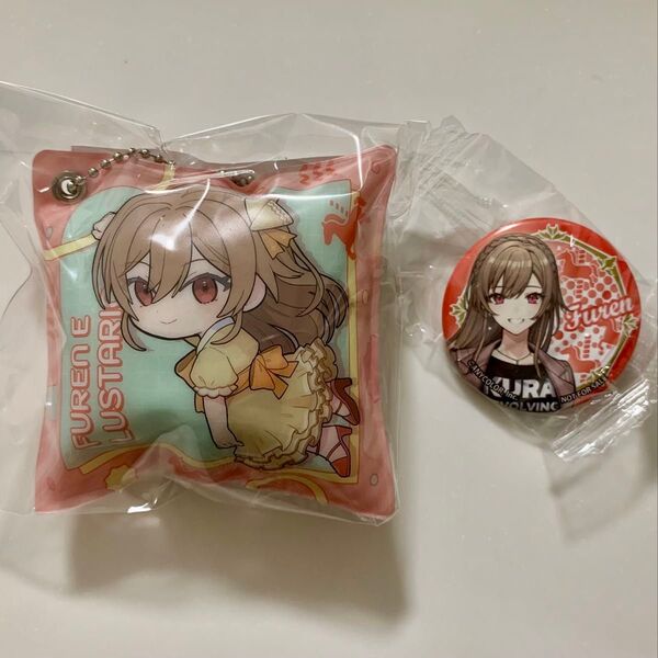 くら寿司 にじさんじ ビッくらポン クッションチャーム フレン びっくらぽん 缶バッジ