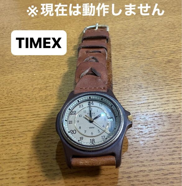 【ジャンク品】TIMEX(タイメックス)ヴィンテージ腕時計 レトロ 不動品