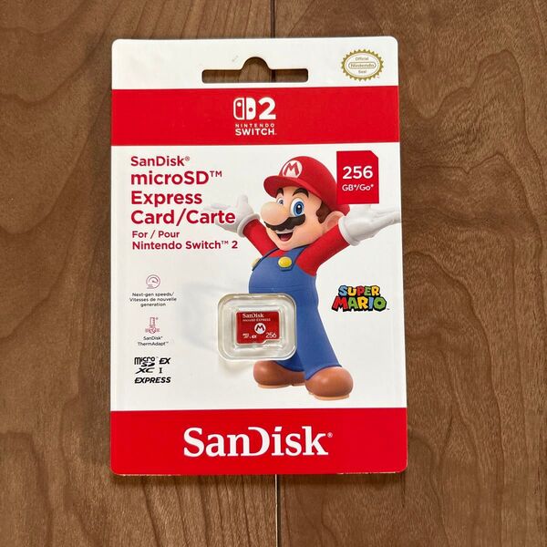 SanDisk microSD Express Card 256GB for Nintendo Switch2
