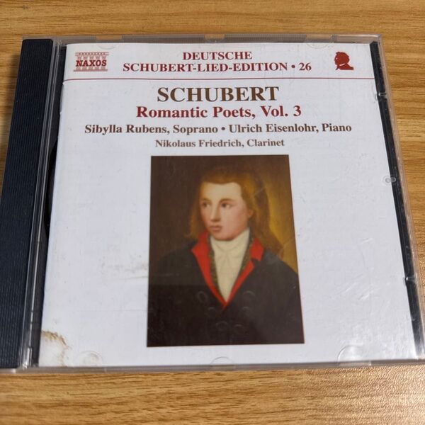 CD SCHUBERT Romantic Poets, Vol.3
