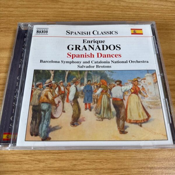 CD エンリケ・グラナドス スペイン舞曲 バルセロナ交響楽団 サルバドール・ブロトンス