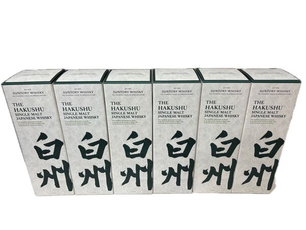 白州 NV 6本 700ml 化粧箱付き
