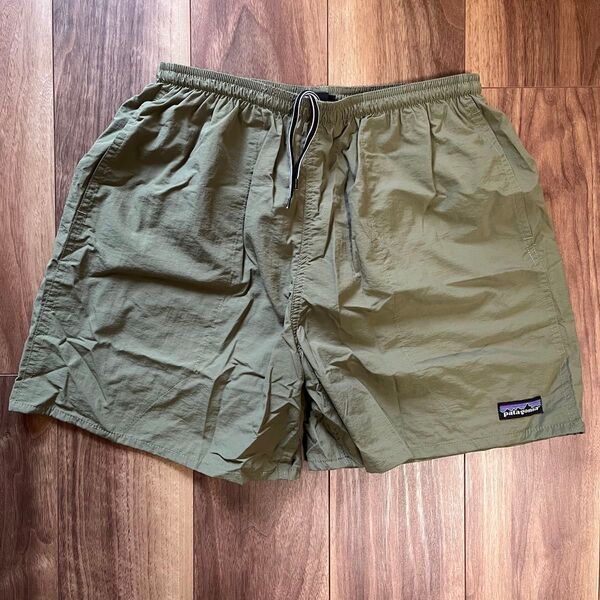 美品 パタゴニア バギーズショーツ カーキ ヴィンテージ ※サイズ感注意 MARS Patagonia ショーツ