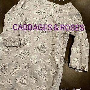 【ユニクロ】CABBAGES&ROSESリネンシャツ