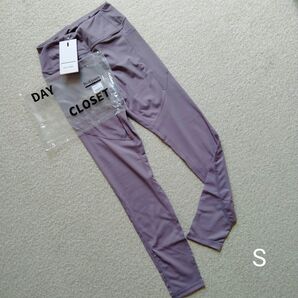 DAY CLOSET ヨガレギンス スパッツ S ラベンダー