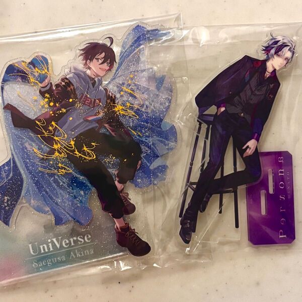 にじさんじ 三枝明那 不破湊 アルバム CD 特典 アクスタ アクリルスタンド 2点セット まとめ売り
