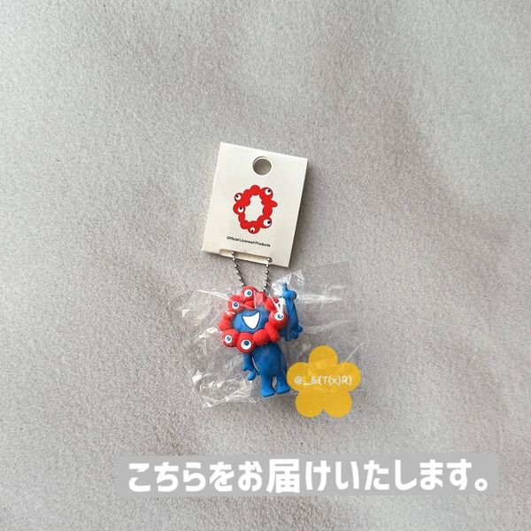 新品ビニール未開封品 ミャクミャク C キーホルダー 2025大阪・関西万博 PVCマスコット