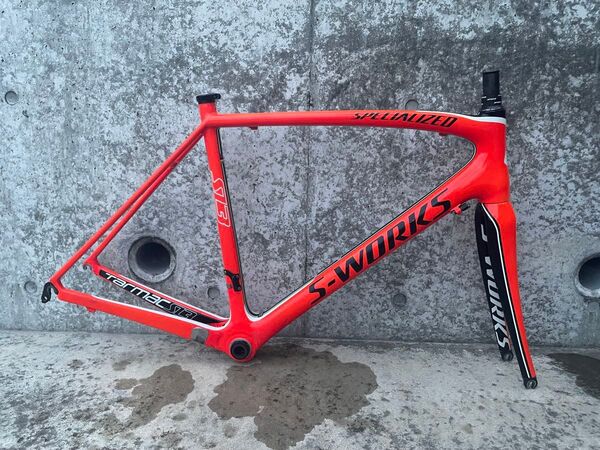 s-works tarmac sl3 フレームセット 56サイズ(フレーム,フォーク,フォークベアリング)(bb抜き)
