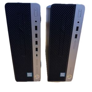 hp prodesk 400 G6 SFF hp prodesk 600 G5 SFF 2台