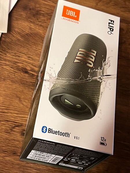 ★新品未開封★ JBL FLIP6 グリーン Bluetooth ポータブル スピーカー
