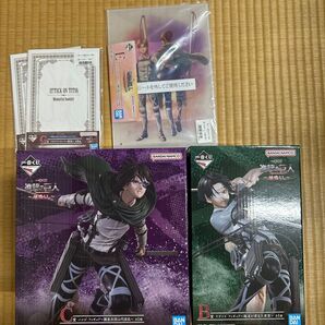 一番くじ 進撃の巨人 B賞 C賞 E賞おまけ付き