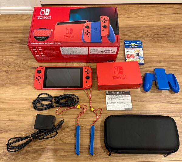 【訳あり】Nintendo Switch マリオレッド×ブルーセット
