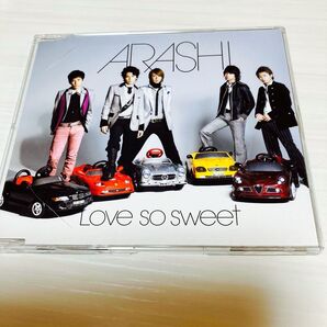 嵐 CD LOVE SO Sweet 初回限定版 ケースキズあり