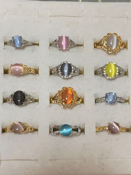 キャットアイリング 12個セット