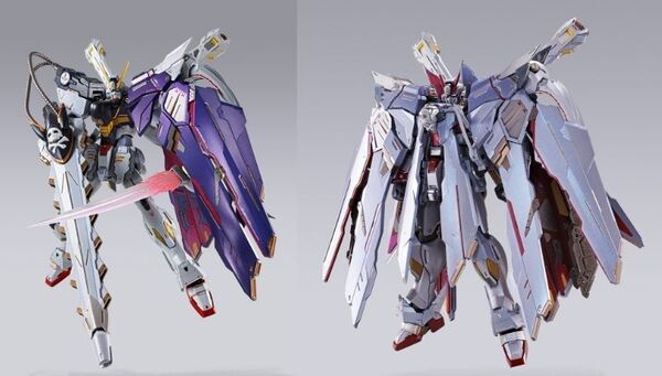 【新品 未開封品】 METAL BUILD クロスボーンガンダム X0フルクロス、X1ハーフクロス セット メタルビルド