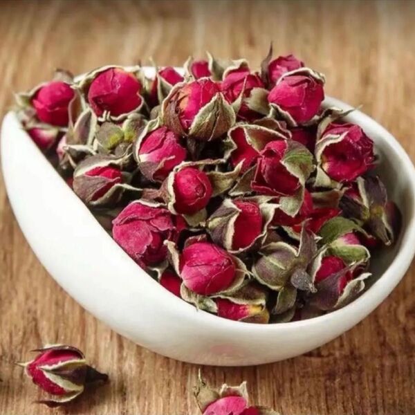 ローズティー ハーブティーバラの蕾 50g花茶(バラ茶) 漢方茶健康茶