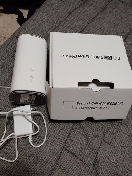 Speed Wi-Fi HOME 5G L13 ZTE ホームルーター 本体