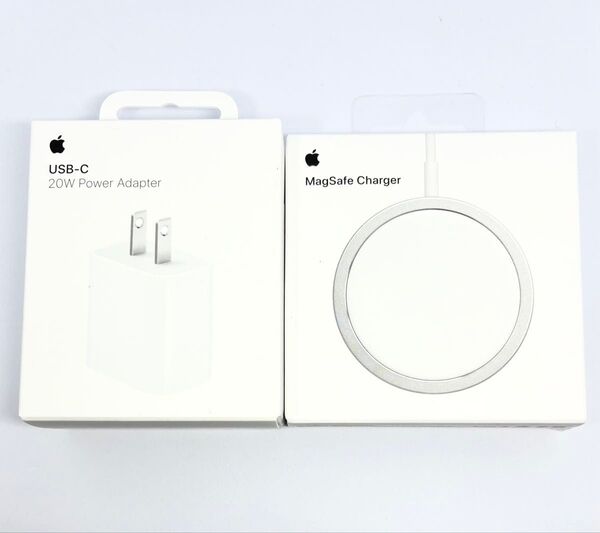 Apple MagSafe充電器 USB-C 20W Power Adapter 純正 電源アダプタ セット