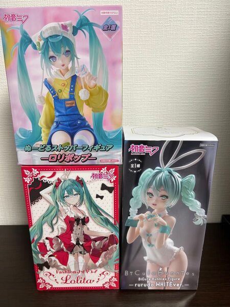 初音ミク Fashon Lolita ぬーどるストッパー ロリポップBiCute Bunnies フィギュア