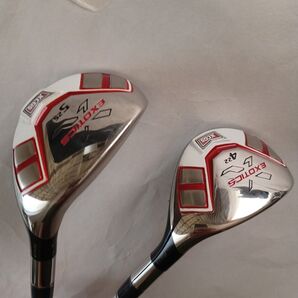 Tour Edge Exotics xcg5 ユーティリティ 2本セット