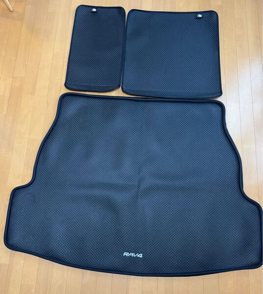 RAV4 50系ラゲージソフトトレイ 一式 ラゲージマット ラゲッジマット ラゲッジソフトトレイ トヨタ純正