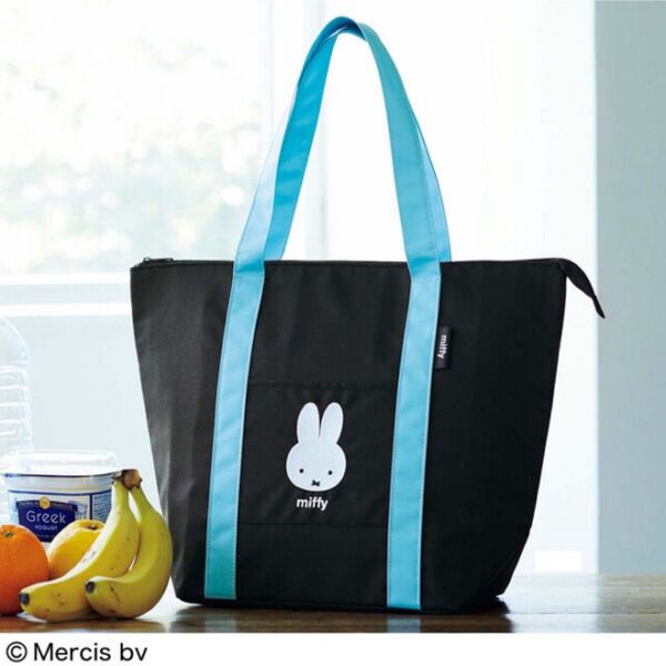 リンネル 2022年 9月号 【付録】 miffy ミッフィーの刺しゅうがかわいい保冷ビッグトート