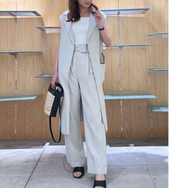 LOUNIE ベストジレ パンツ セットアップ 36