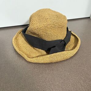 14+ セーラーリボン麦わらハット