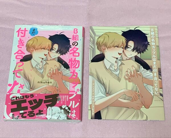 B組の名物カップルはまだ付き合ってない nikuhen(新品・未開封)アニメイト特典リーフレット付き