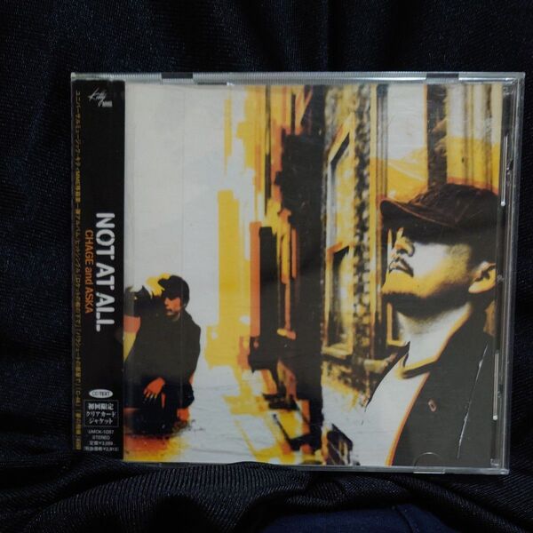 CHAGE and ASKA NOT AT ALL 初回限定クリアカードジャケット