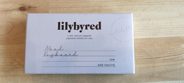 lilybyred リーリバイレッド ムードキーボード アイシャドウパレット#02ash mouve新品未使用