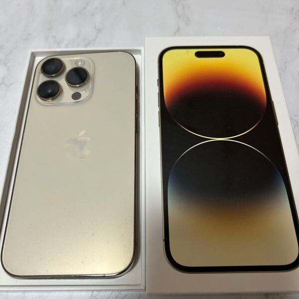 iPhone 14 Pro 128GB SIMフリー ゴールド