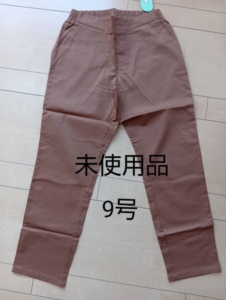 クロップド パンツ 9号 M 未使用品 ブラウン レギパン サブリナ