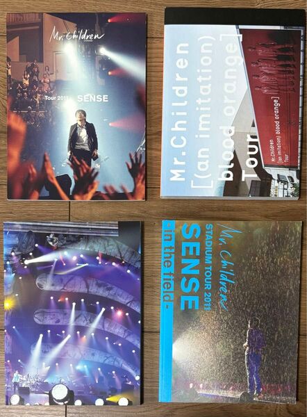 Mr.Children ライブツアーDVD ブックレット4冊セット