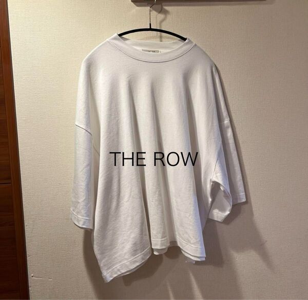 The Row Isha コットントップス XS ザロウ イシャ Tシャツ 白